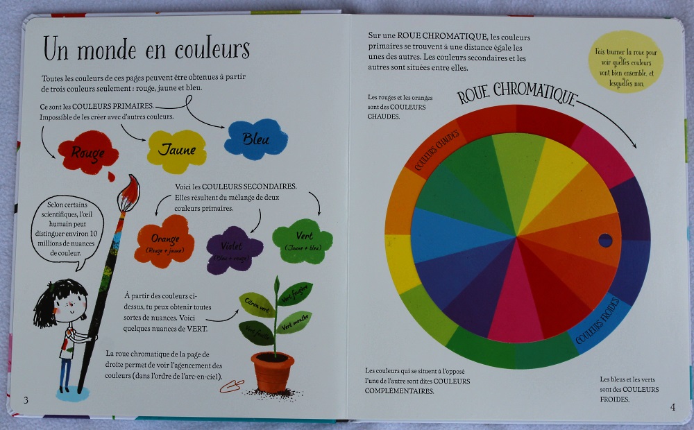 Le grand livre des couleurs - Usborne - Payette Family