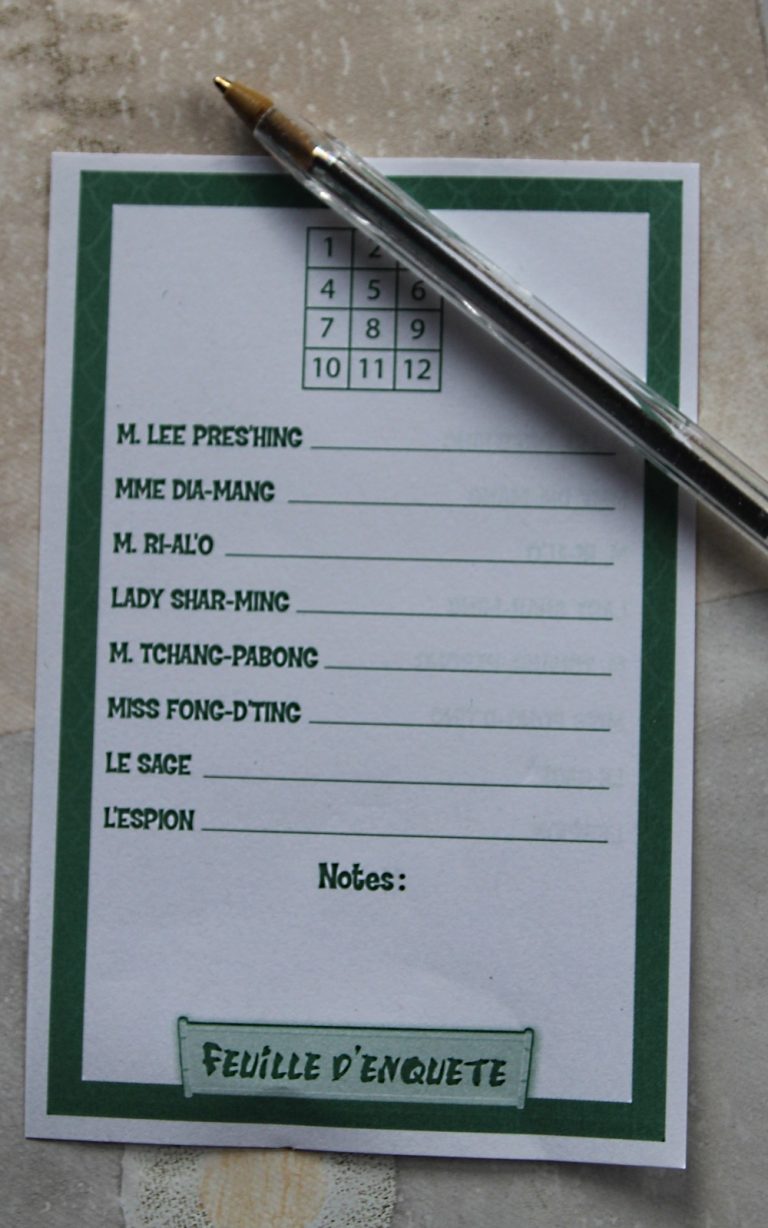 Les Mystères de Pékin test et avis Payette Family